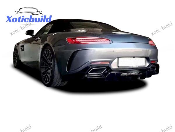 Benz AMG GT PD rear lip + rear bumper - Image 2