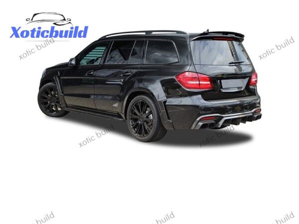 Benz GLS BRABUS spoiler fender flares - Image 3