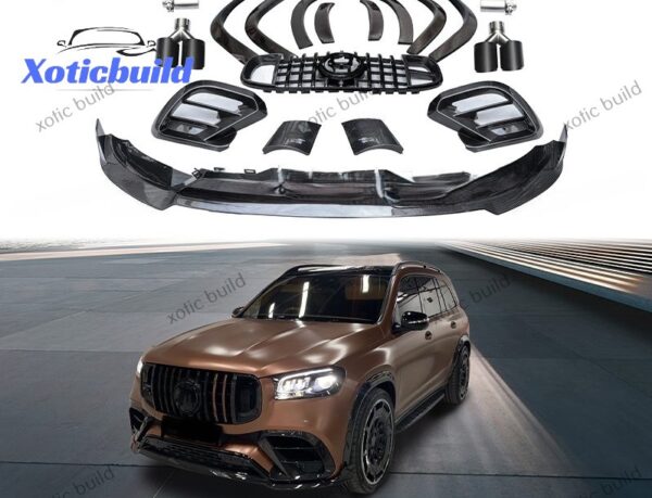 New Benz GLS63AMG X167 modified Brabus 900 body kit