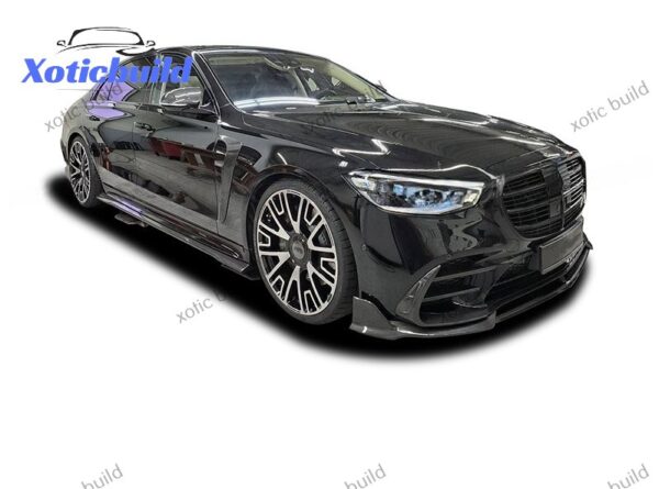 Benz S class W223 modified mansory dry carbon fiber body kit - Image 2