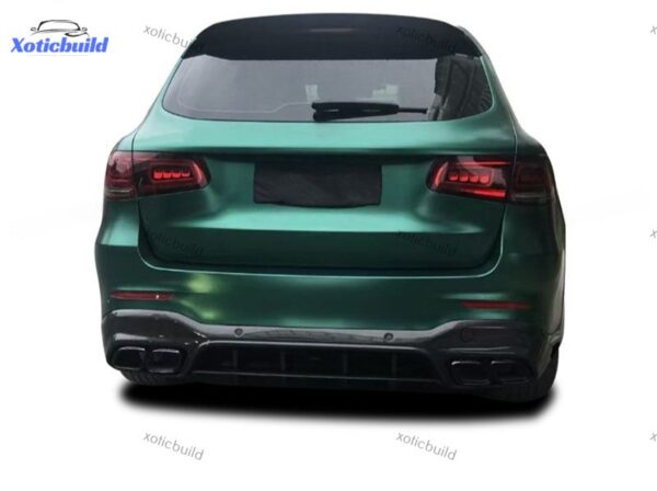 2020 Benz GLC topcar carbon fiber rear lip