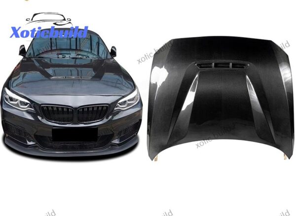 BMW 2 Series F22F87 M2 CSS dry carbon hood