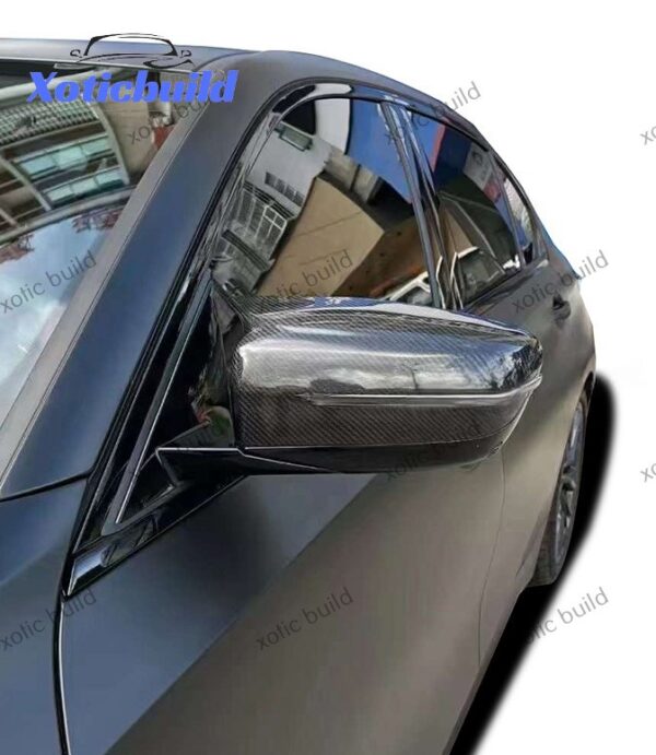 BMW 3-8 series modified Commas dry carbon mirror cover - Image 2