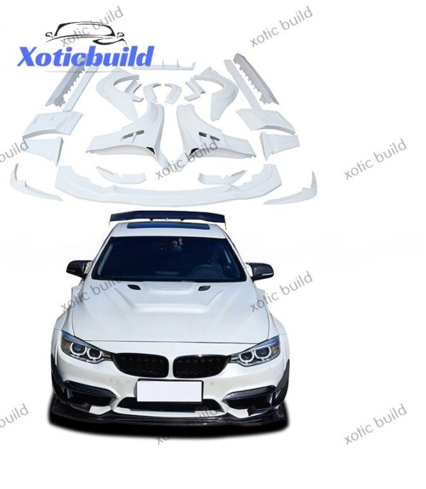 BMW 4-series modified m4 varis body kit