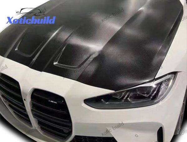 New BMW M3 G80 M4 G82 G83, oem dry carbon fiber hood - Image 2