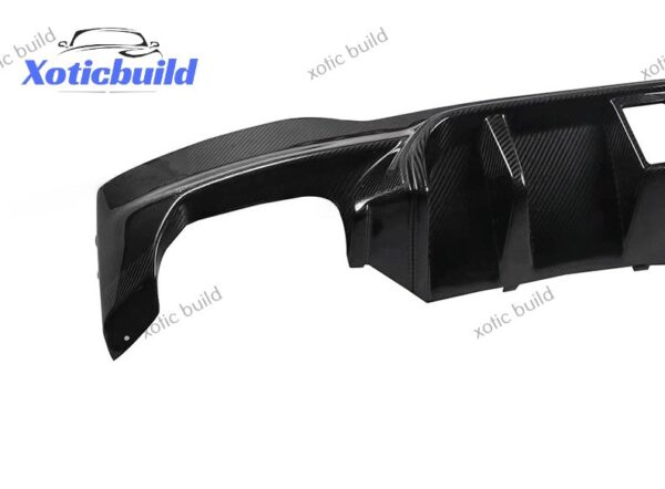 BMW M5F90 modified rkp dry carbon fiber front and rear lip - Image 4