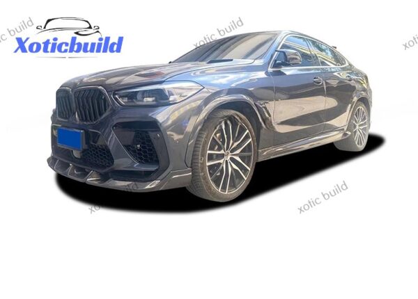 20-22 New BMW X6 G06 modified larte carbon fiber body kit