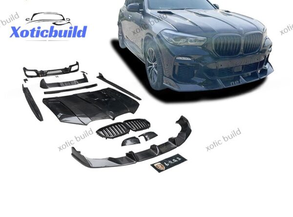 BMW X5 G05 modified larte carbon fiber body kit