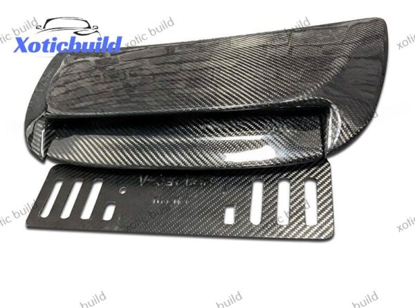 BMW mini dry carbon fiber hood vent - Image 3