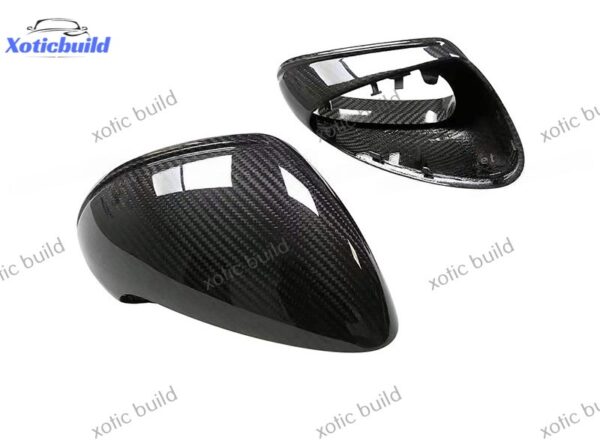 Porsche 991 carbon fiber mirror cover - Image 2