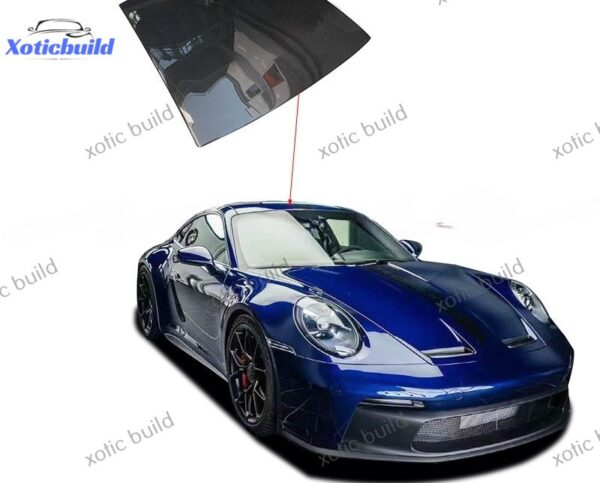 Porsche 911-992 upgrade GT3 carbon roof cover