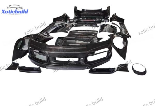 Porsche 911992 modified topcar dry carbon fiber wide body kit - Image 4