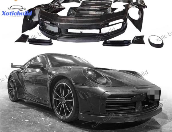 Porsche 911992 modified topcar dry carbon fiber wide body kit - Image 3