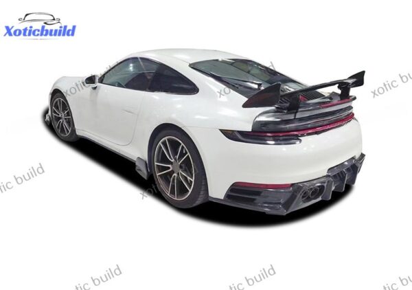 Porsche 992 modified brabus dry carbon fiber body kit - Image 4