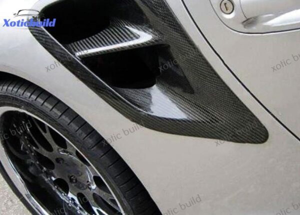 PORSCHE 997 carbon fiber fender vent - Image 4