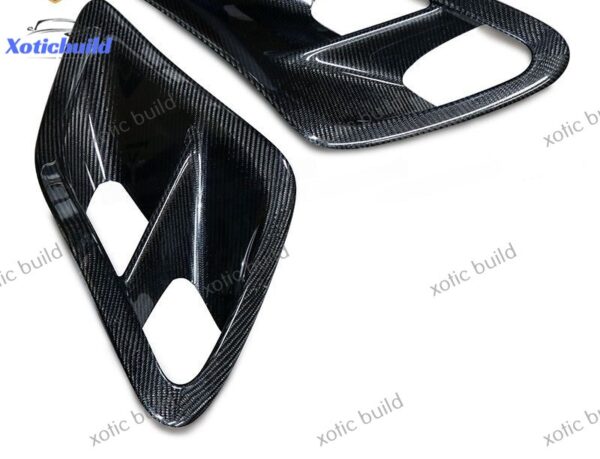 PORSCHE 997 carbon fiber fender vent - Image 2