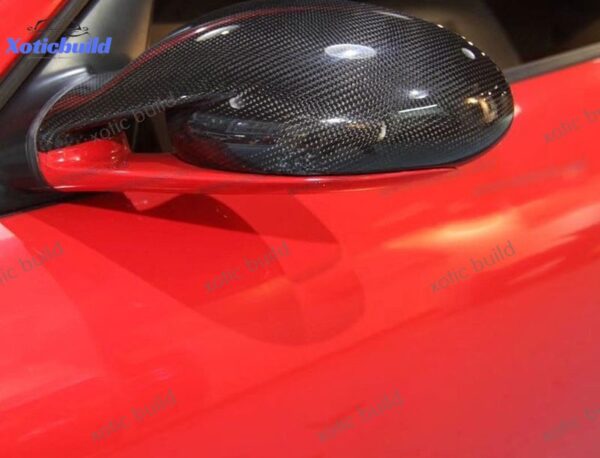 PORSCHE 997 carbon fiber replacement mirror cover