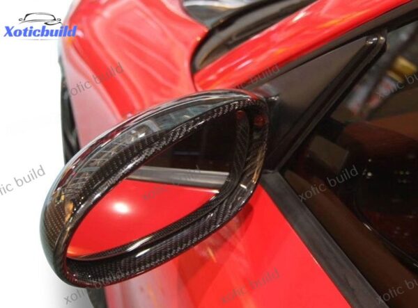 PORSCHE 997 carbon fiber replacement mirror cover - Image 4