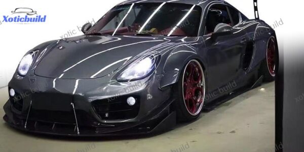 PORSCHE cayman981 MB wide body kits - Image 3