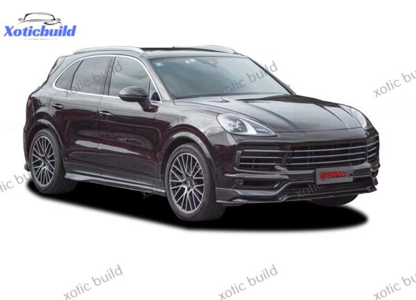 Porsche Cayenne modified commas dry carbon body kit