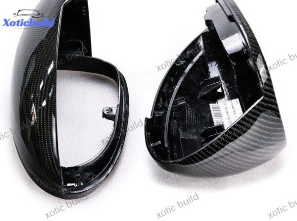 2014 up PORSCHE macan 95B carbon fiber mirror cover - Image 2