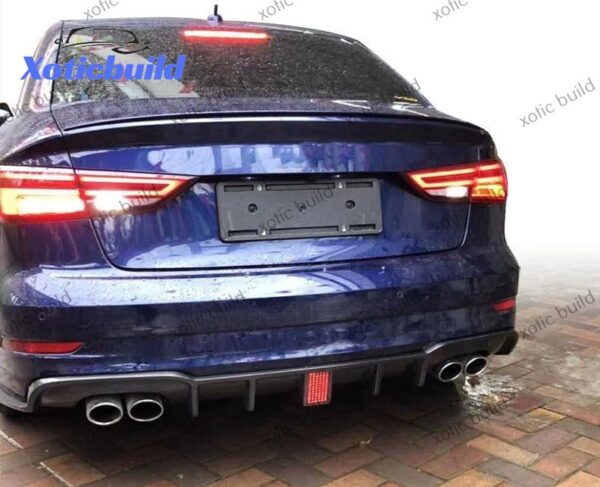 2017 AUDI S3 rear lip