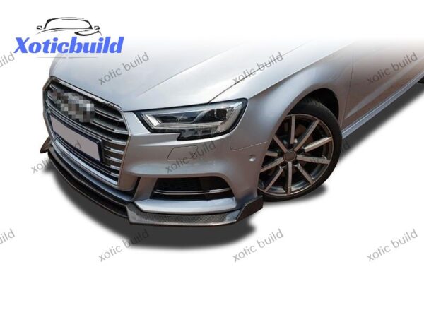 AUDI A3 S3 front lip + rear lip - Image 2