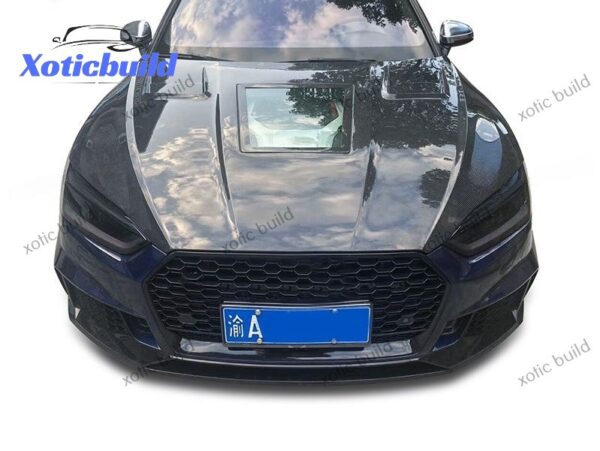 2019-2020 AUDI A5 S5 carbon fiber glass hood