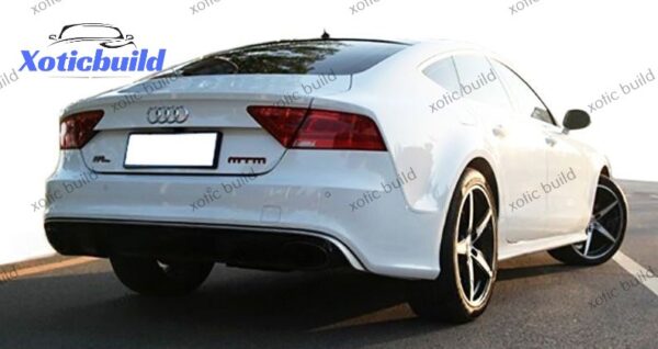 Audi A7 RS7 rear lip body kits