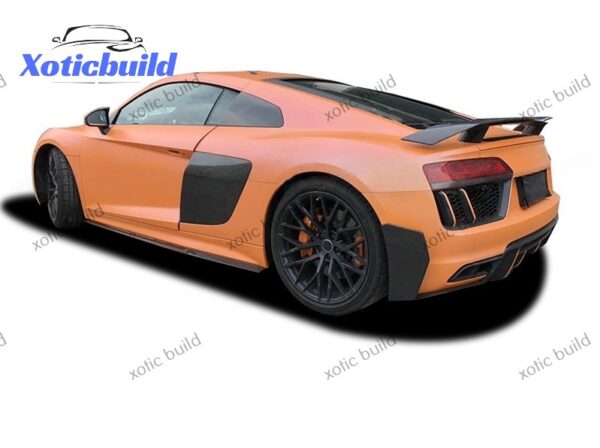 16-18 Audi R8 Carbon Fiber Side Skirts - Image 3