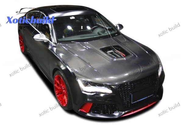 AUDI RS7 IP carbon fiber hood