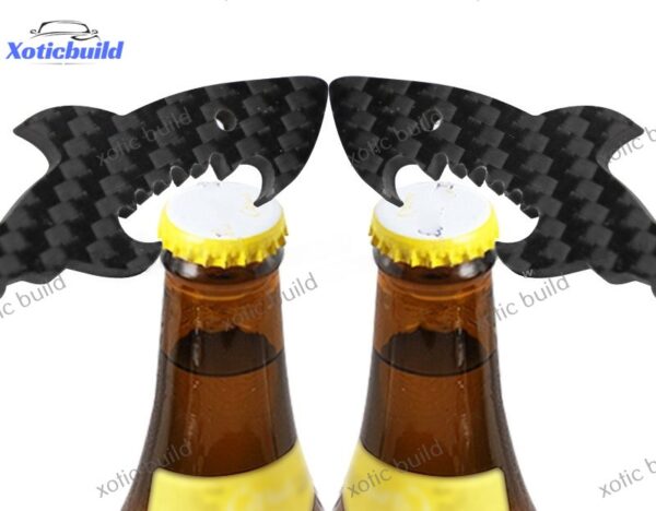 Carbon fiber bottle opener