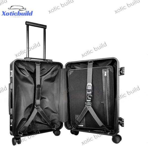 Carbon fiber suitcase