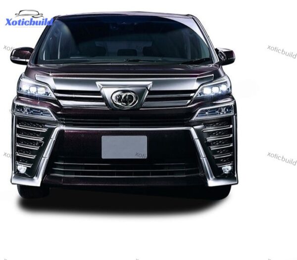 2019 Toyota Vellfire sport front bumper - Image 4