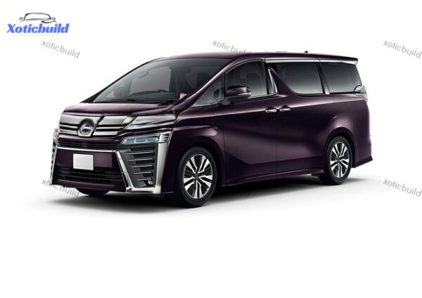 2019 Toyota Vellfire sport front bumper - Image 3