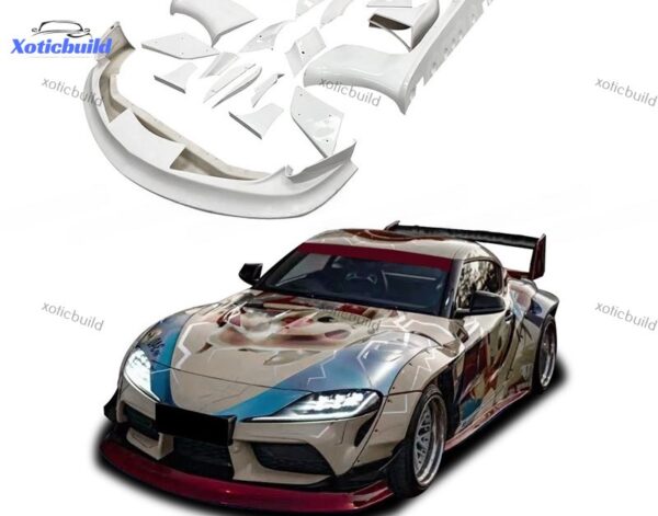 Toyota Supra A90 LB body kit