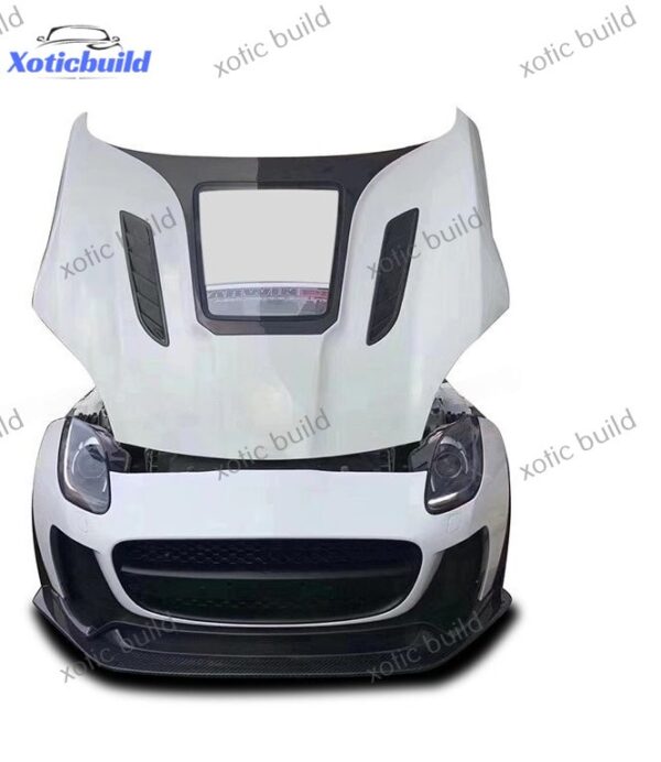 Jaguar F-TYPE carbon fiber hood - Image 4