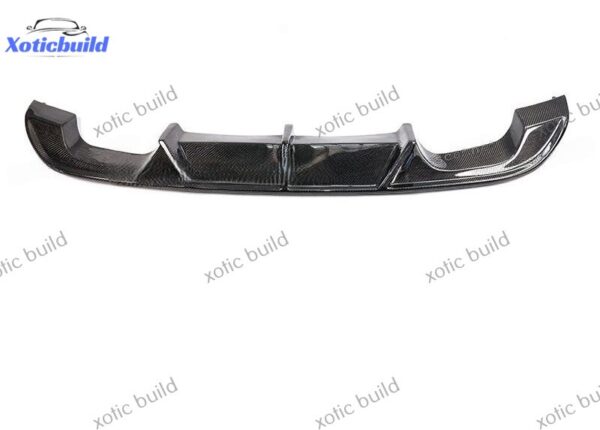 Volkswagen Golf 7R carbon fiber rear lip - Image 2