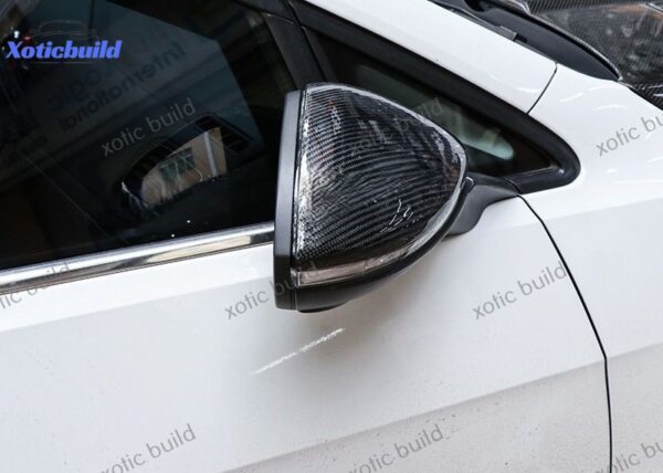 Volkswagen Golf 7 carbon fiber mirror cover - Image 3